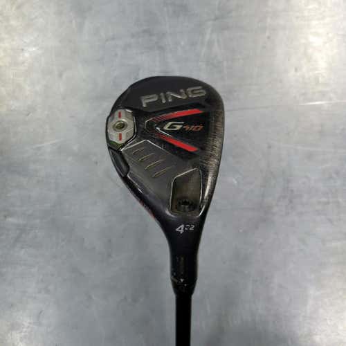 Used Ping G410 4 Hybrid Regular Flex Graphite Shaft Hybrid Clubs