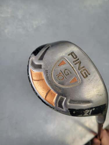 Used Ping G10 4 Hybrid Regular Flex Graphite Shaft Hybrid Clubs