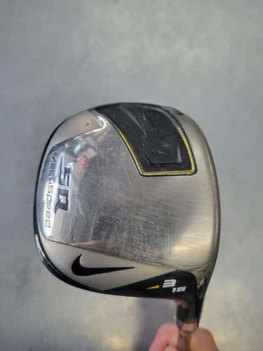 Used Nike Sq Machspeed 3 Wood Stiff Flex Graphite Shaft Fairway Woods