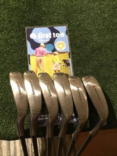 Adams Golf (LH) Idea Irons Set (5-PW)Regular Aldila HL Graphite SuperShafts+1/2”