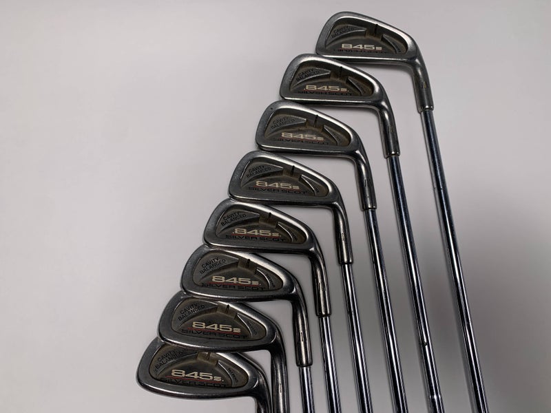 Tommy Armour 845S Silver Scot Iron Set 3-PW Tour Step Stiff Steel Mens RH