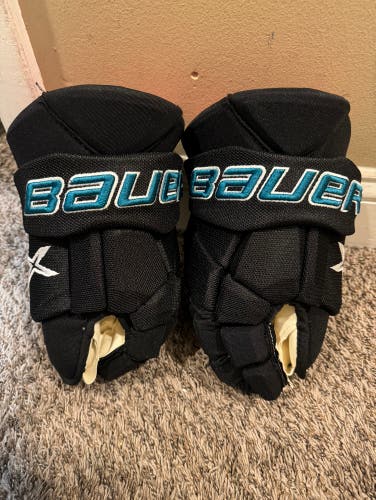 Bauer vapor San Jose sharks gloves