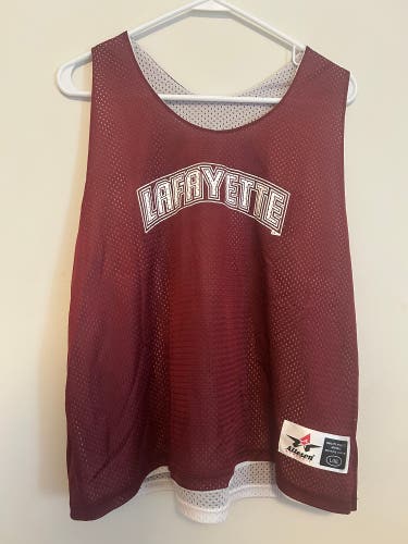 Lafayette College reversible lacrosse pinnie