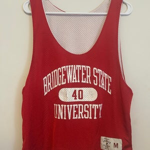 Bridgewater State reversible lacrosse pinnie