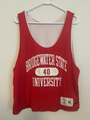 Bridgewater State reversible lacrosse pinnie