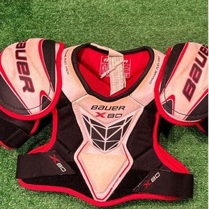Bauer X80 Hockey Shoulder Pads Junior Medium (M)