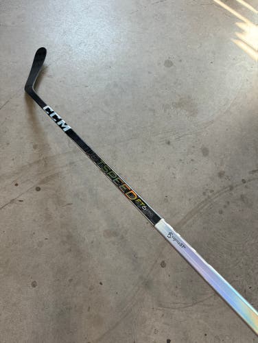 NCAA Used Senior CCM Right Handed P29 Flex 85 Pro Stock Jetspeed FT6 Pro Hockey Stick