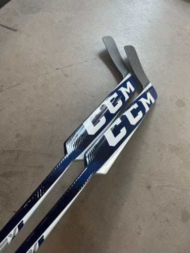 2 PACK NCAA New Senior CCM Regular 27" Paddle Pro Stock Eflex 5 prolite Goalie Stick