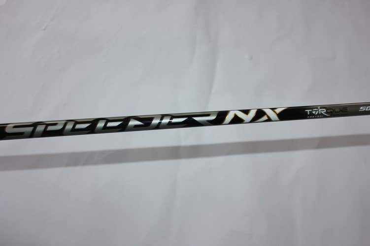 FUJIKURA SPEEDER NX TCS 50-S DRIVER SHAFT - STIFF - TAYLORMADE TIP