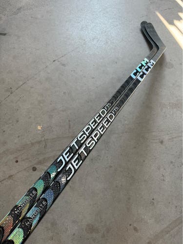 2 PACK NCAA 80 Flex New Senior CCM Left Hand P90T Pro Stock JetSpeed FT5 Pro Hockey Stick