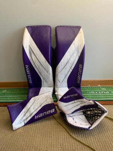 Used 35" Bauer Hyperlite 2 Regular Goalie Full Set Pro Stock