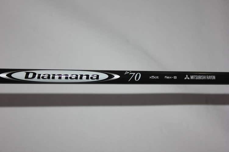 MITSUBISHI DIAMANA WHITE D+ 70 x5ct 3 WOOD SHAFT - STIFF - TAYLORMADE