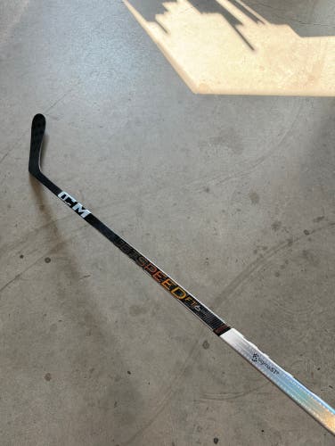 Used Senior CCM Right Handed P28 Flex 80 Pro Stock Jetspeed FT6 Pro Hockey Stick