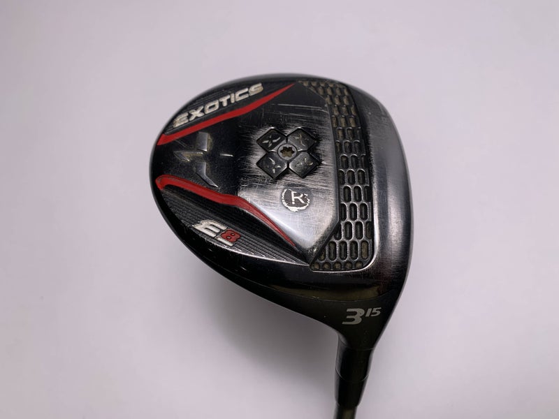 Tour Edge Exotics E8 3 Fairway Wood 15* Fujikura Pro 57 57g Regular Graphite RH