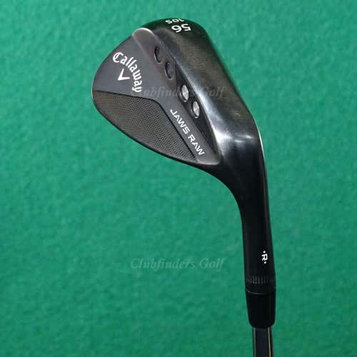 Callaway JAWS Raw Black Plasma 56-10S 56° SW Sand Wedge TI DG Spinner Steel