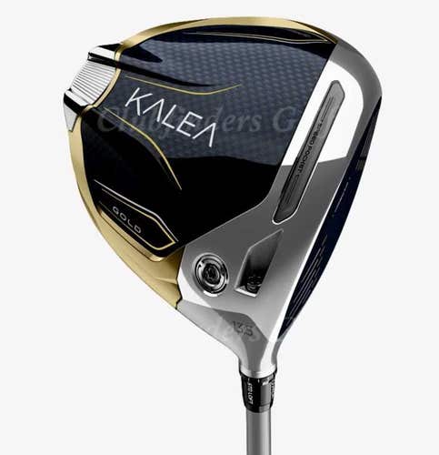 NEW Lady TaylorMade Kalea Gold 13.5° Driver Factory 40 Soft Ladies W/Hc