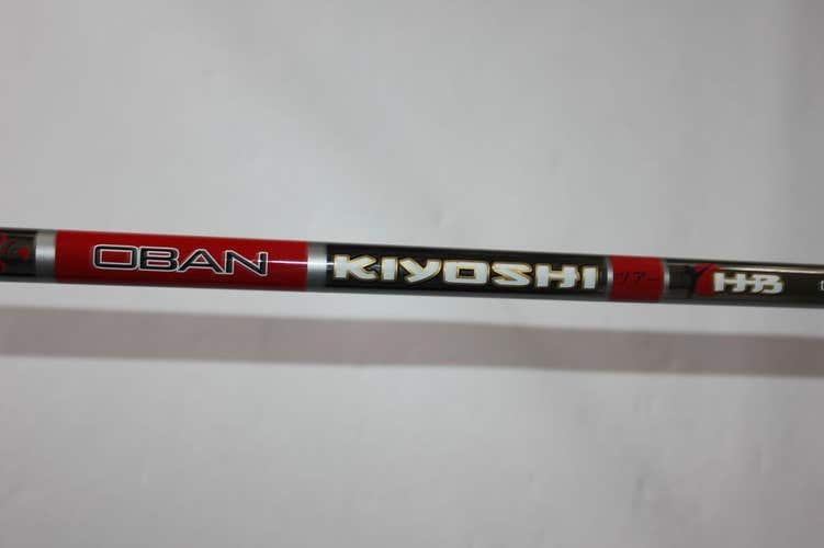 OBAN KIYOSHI HB O5 65g DRIVER SHAFT - EXTRA STIFF - TAYLORMADE TP TIP