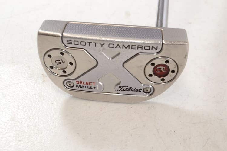 Titleist 2016 Scotty Cameron Select Newport Mallet 1 34" Putter RH Steel #165002