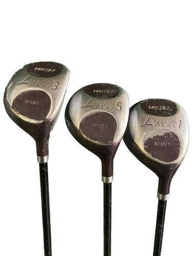 Maltby Golf Lady Logic Wood Set 3W,5W,7W RH Ladies Flex Graphite New Grips