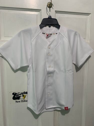 Brand New Marucci Full Button Double Knit Youth Baseball Jerseys