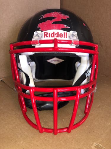 USED RIDDELL SPEED ADULT HELMET - MEDIUM - FLAT BLACK