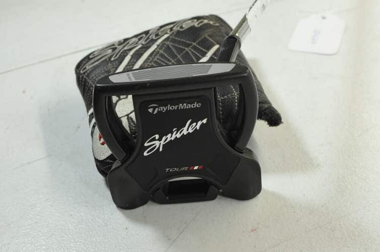 TaylorMade Spider Tour Black 35" Putter Right Steel with Head Cover # 180664