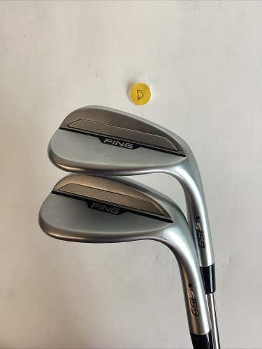 Ping S159 Black Dot Wedge Set 54* And 58* With Z-Z115 Steel Shafts