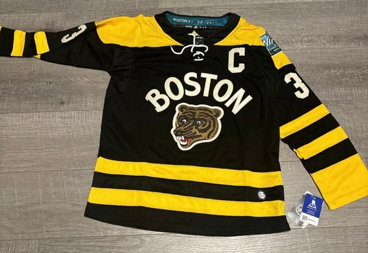 Boston Bruins Patrice Bergeron Winter Classic Jersey