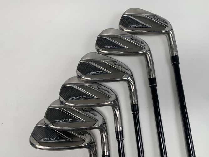 TaylorMade Stealth Iron Set 6-PW+GW Fujikura Ventus Black Red 5A Senior RH