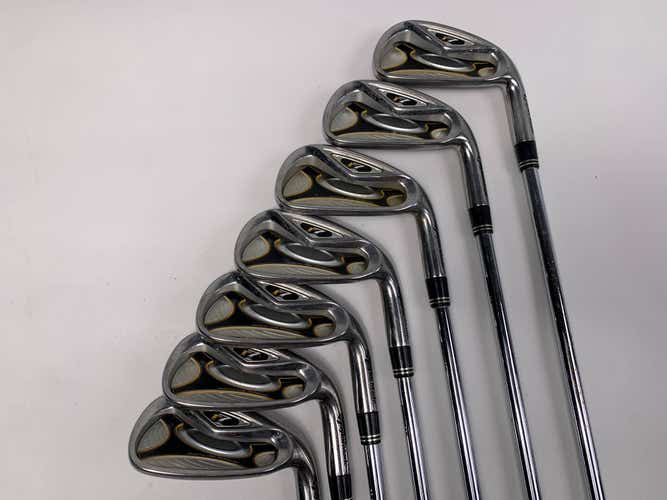 TaylorMade R7 Iron Set 5-PW+GW T-Step 90 Regular Steel Mens RH