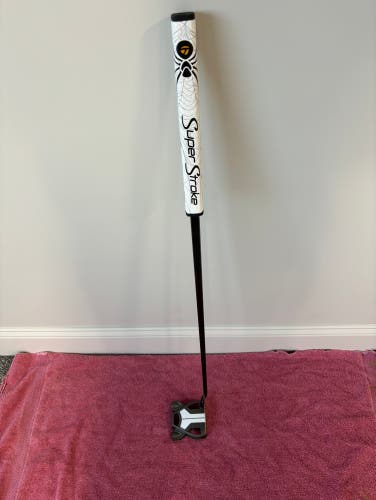 Gray 2024 Mallet Right Handed Uniflex 35" Spider Tour Putter