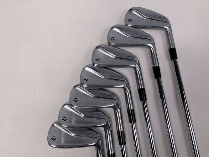 TaylorMade P770 2020 Iron Set 4-PW Project X Rifle Precision 6.0 Stiff Steel RH