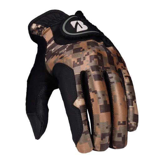 Bridgestone Golf Fit Glove (Camo, RIGHT, Medium) 2018 Synthetic NEW