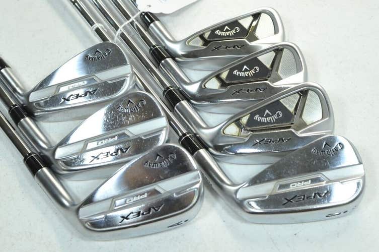 Callaway Apex 21/Apex Pro 21 Combo 5-PW,AW Iron Set Right Stiff Steel # 180660