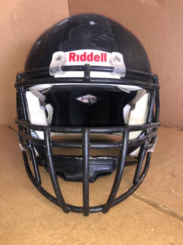 USED RIDDELL SPEED ADULT HELMET - XL - FLAT BLACK