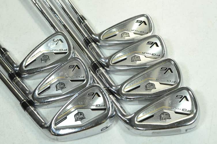 Wilson FG Tour V6 Forged 4-PW Iron Set Right Stiff KBS Tour 80 Steel # 180319