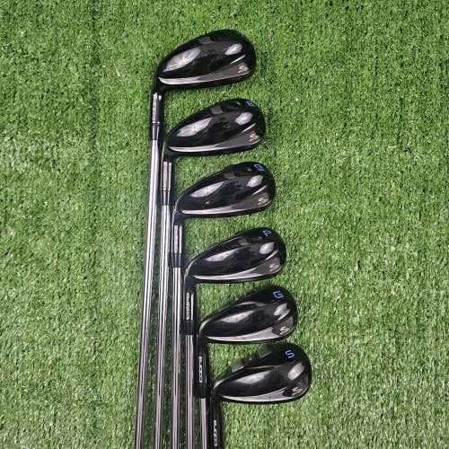 Cobra T-Rail Iron Hybrid Set 7-PW, GW, SW 6 Club Set Left Handed Regular Steel