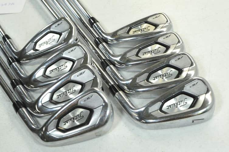 Titleist 718 AP3 4-PW,48* Iron Set Right Regular Flex AMT Red Steel # 179786