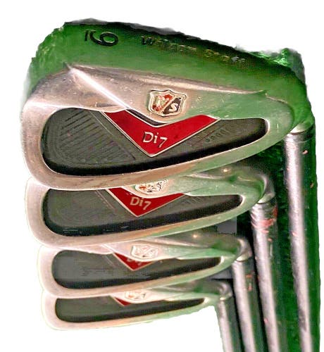 Wilson Staff Di7 Iron Set 6-9 RH Men's ProForce V2 72g Stiff Graphite New Grips