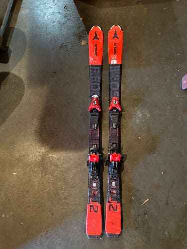 Used Kid's All Mountain With Bindings Max Din 4.5 Redster J2 Skis