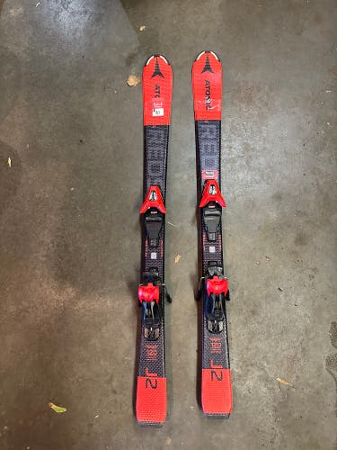 Used Kid's All Mountain With Bindings Max Din 4.5 Redster J2 Skis