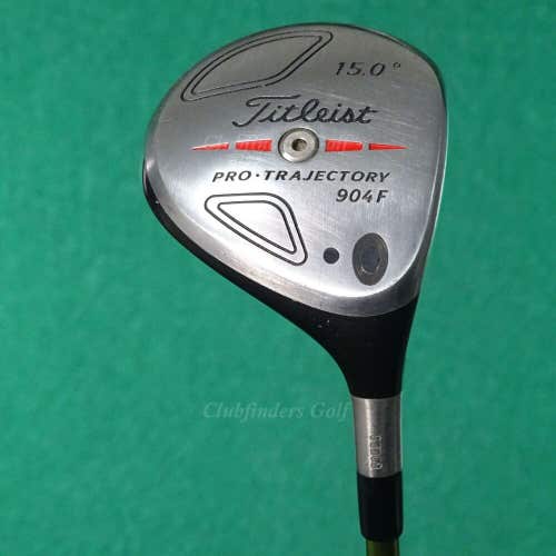 Titleist Pro Trajectory 904F Fairway 15 3 Wood Aldila NV 75-S Graphite Stiff