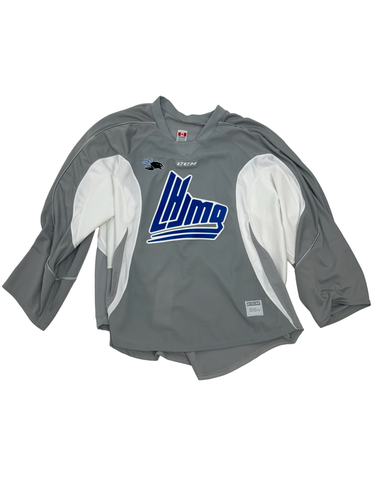 LHJMQ CCM Goalie Practice Jersey Grey XL