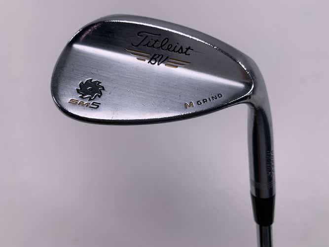 Titleist Vokey SM5 Tour Chrome Lob Wedge LW 58* 8 Bounce M-Grind Wedge RH