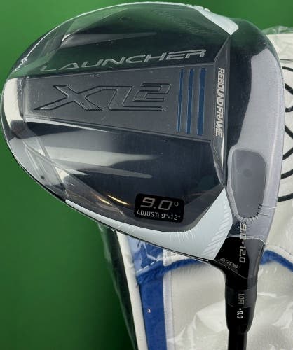 Cleveland Launcher XL2 Driver 9* Stiff Flex Tensei AV 55 Blue w/ Cover #91392