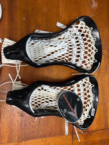 New mens lacrosse heads . Strung . Lot of 2