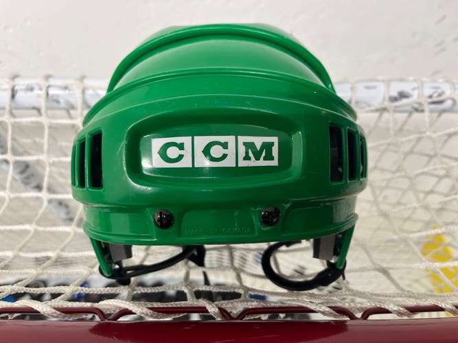 Rare Green CCM HT2 Hockey Helmet