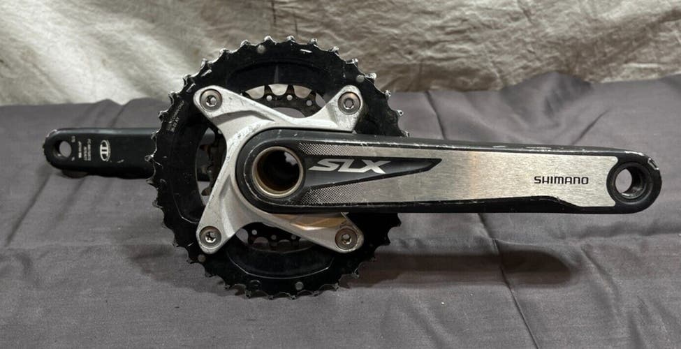 Shimano SLX FC-M677 175mm 36/22 Hollowtech Aluminum 10-Spd Mtn Bike Crankset