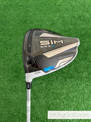 LH Taylormade Sim Max D 10.5 Driver / Regular