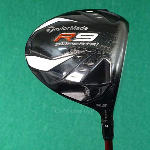 TaylorMade R9 Supertri 9.5° Driver Aldila REAX 60 Graphite Regular *DENT*